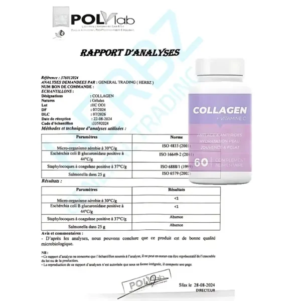 Pack 5 Flacons Collagène Marin Hydrolysé – Cure de 5 Mois - Image 2