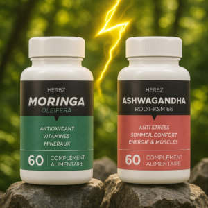 PACK ÉNERGIE ZEN (MORINGA + ASHWAGANDHA)